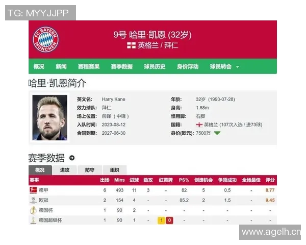 欧洲五大联赛射手榜前十名凯恩独占鳌头姆巴佩紧追不舍